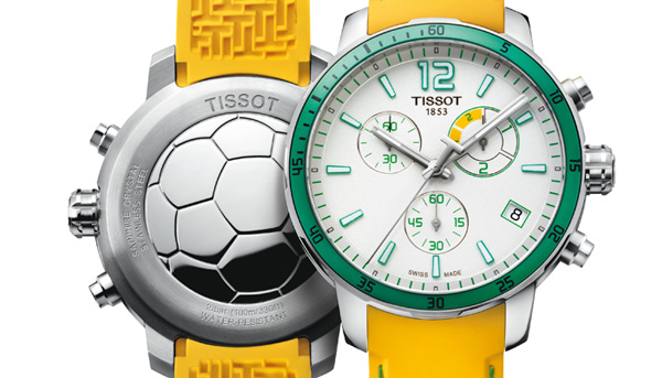 TISSOT Quickster Football搶搭巴西世足熱